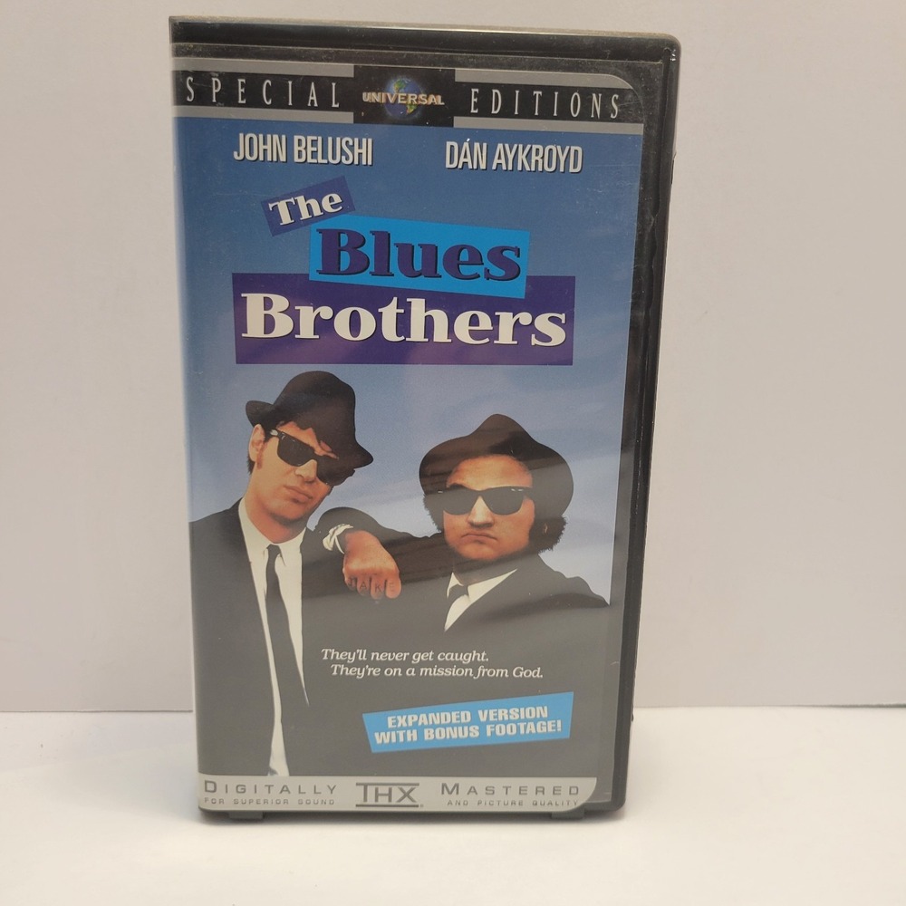 The Blues Brothers VHS Special Edition THX Digitally Mastered‎ Belushi Aykroyd